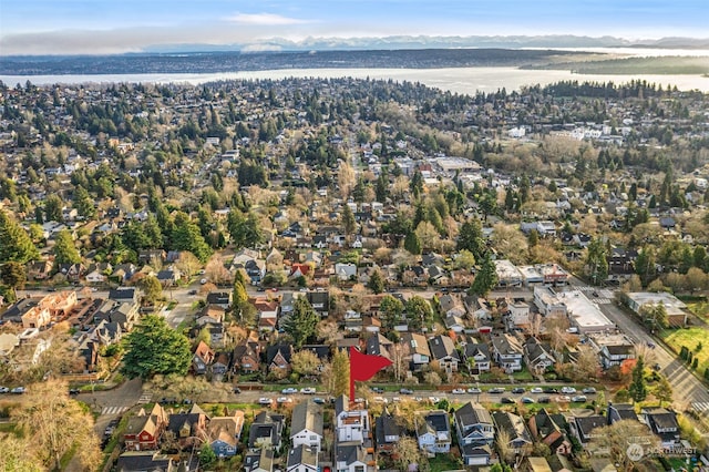 5537 34th Ave NE, Seattle, WA 98105 - aerial view featuring a water view