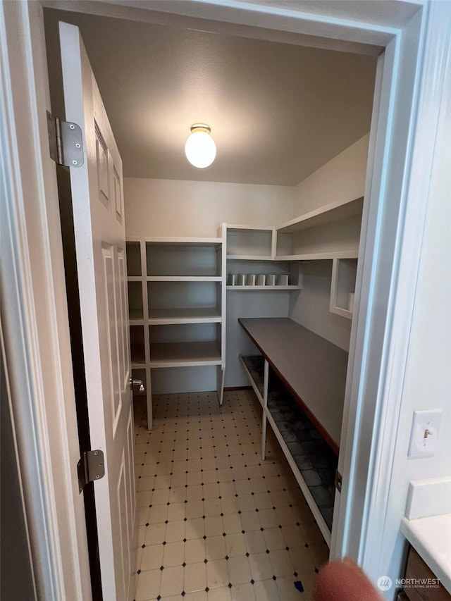 view of pantry