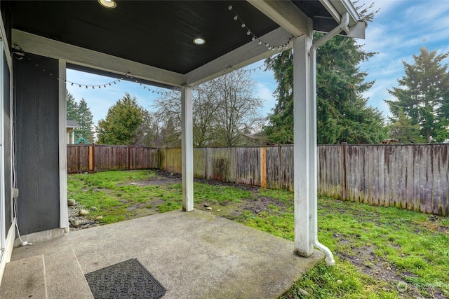 view of patio / terrace