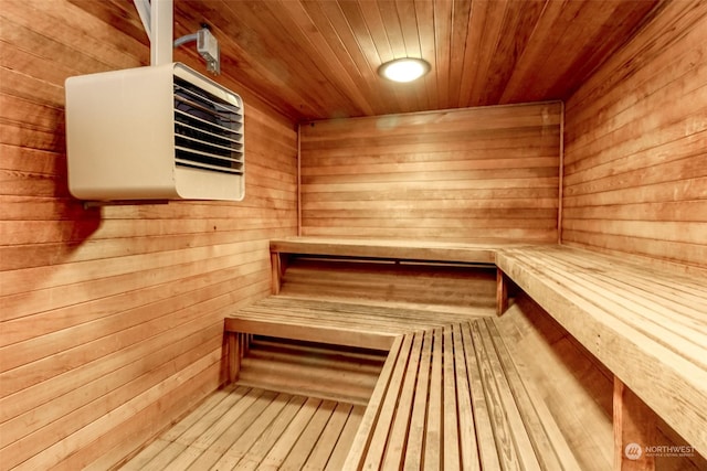 view of sauna / steam room