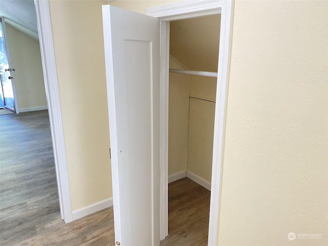 view of closet