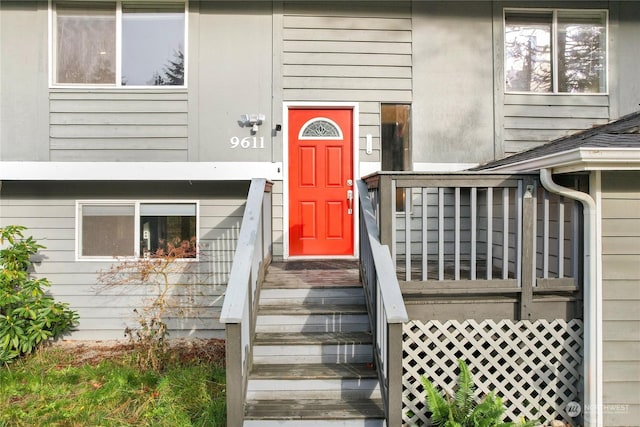 view of entrance to property