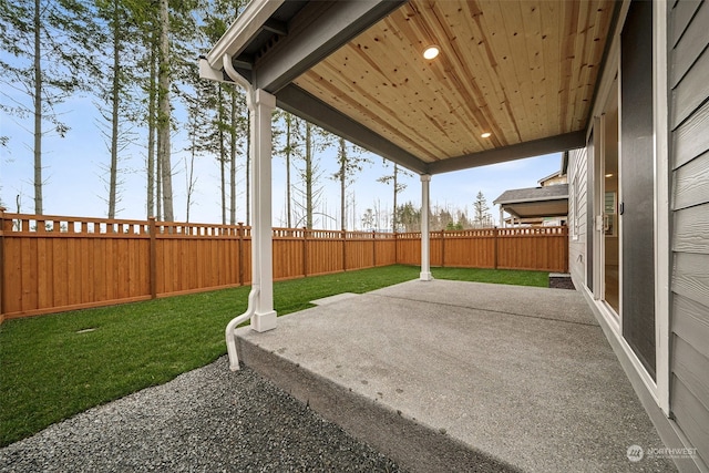 view of patio / terrace