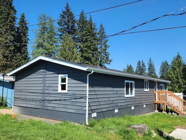 2958 Mountain View Rd Unit F, Silverdale, WA 98383 - view of side of home featuring crawl space