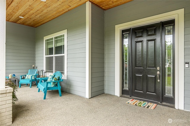 view of entrance to property