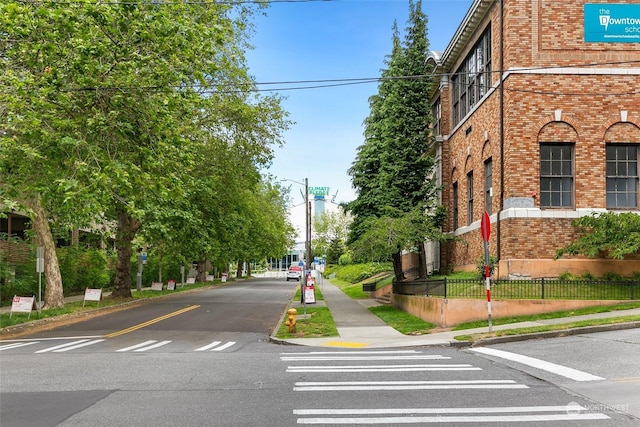 view of street