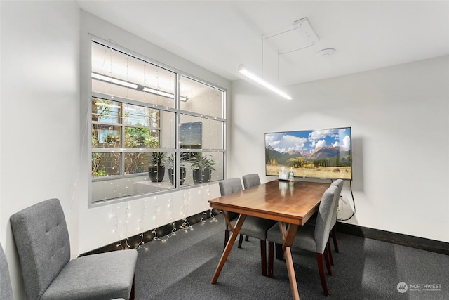 view of dining space