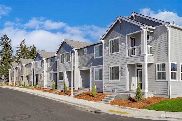 view of townhome / multi-family property