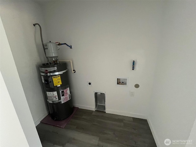 1306 Melbourne Ct, Westport, WA 98595 - utility room featuring secured water heater