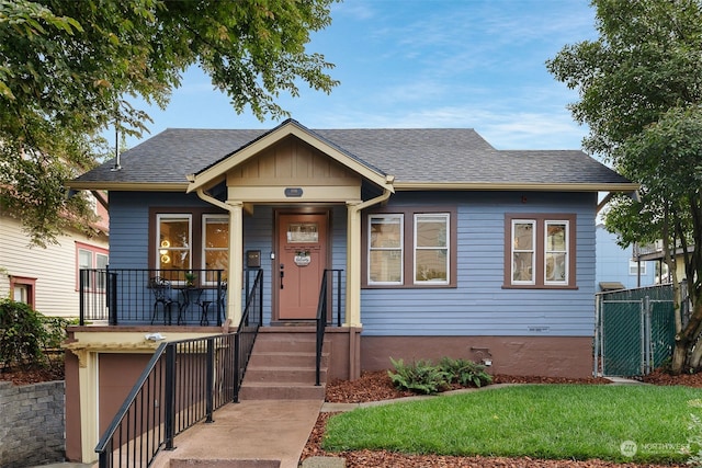 bungalow-style house with a garage