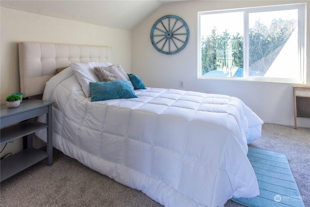 45143 Main St, Concrete, WA 98237 - carpeted bedroom featuring lofted ceiling