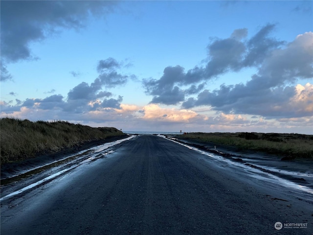 view of road