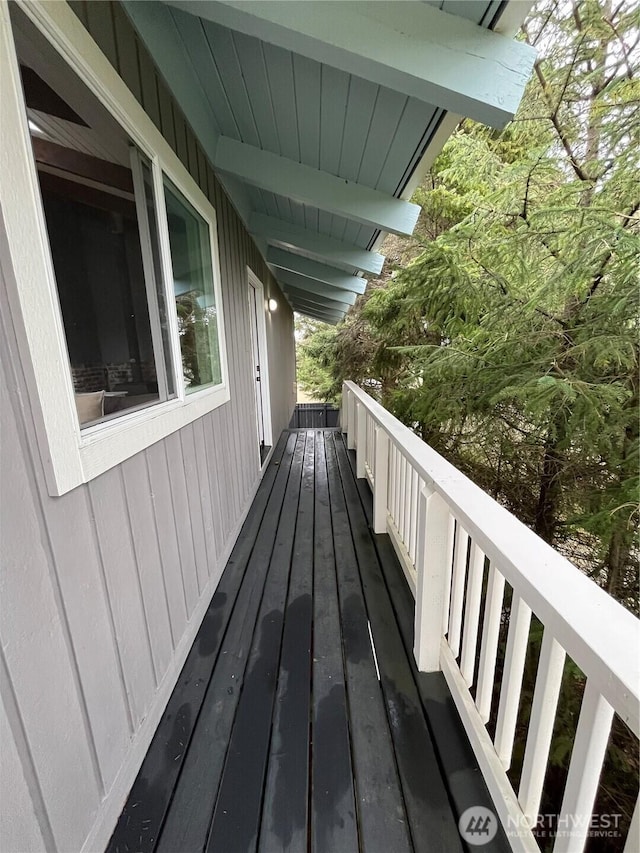 view of deck