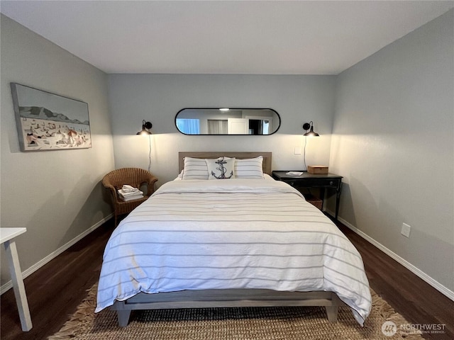 373 Sand Dune Ave NW, Ocean Shores, WA 98569 - bedroom featuring wood finished floors and baseboards