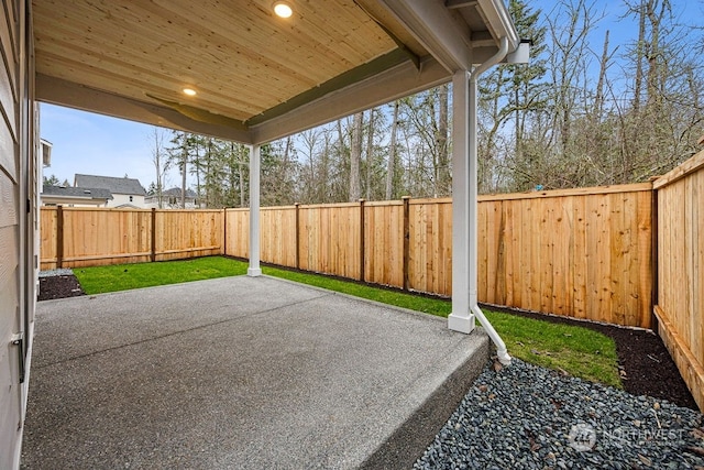 view of patio / terrace