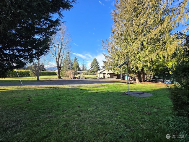view of yard