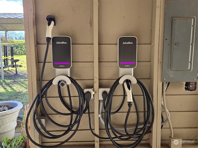 details with electric panel