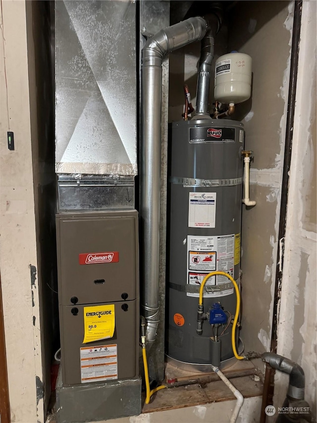 utilities with water heater