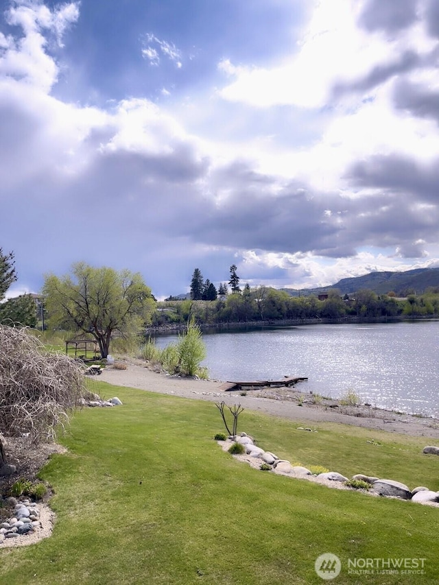 property view of water