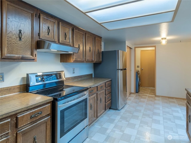 kitchen featuring stainless steel appliances