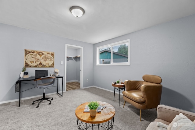 4626 143rd St E, Tacoma, WA 98446 - office area with carpet floors
