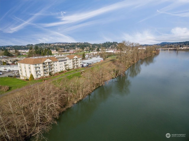 1548 River Rd Unit 209, Longview, WA 98632 - aerial view with a water view