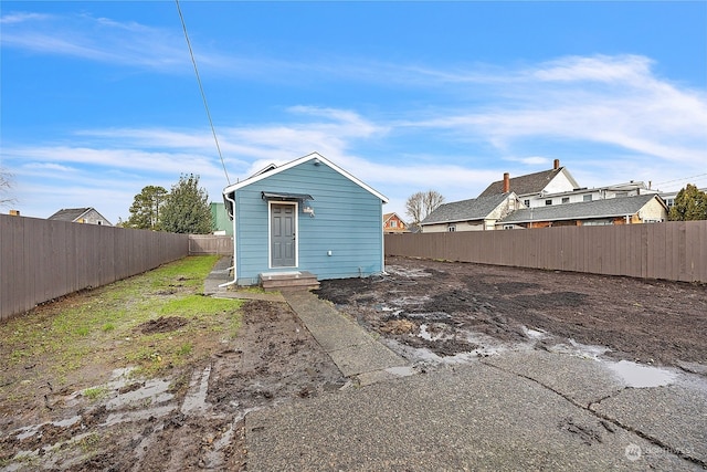 view of rear view of house