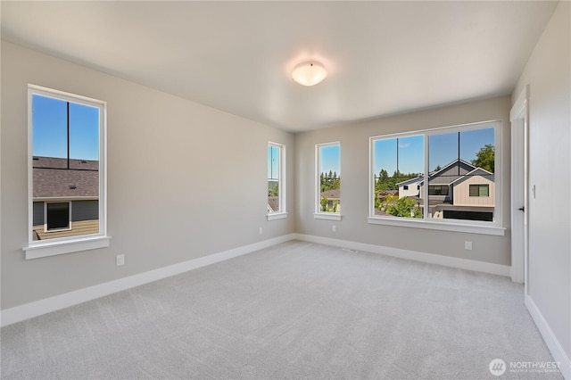26521 NE 147th Pl Unit Sr 11, Duvall, WA 98019 - spare room featuring healthy amount of natural light, baseboards, and light colored carpet