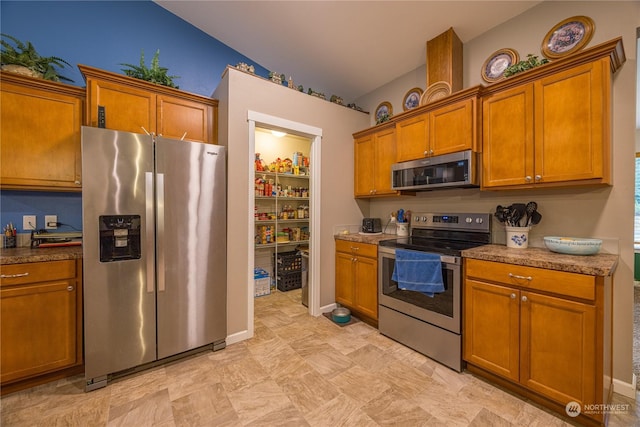 kitchen featuring stainless steel appliances