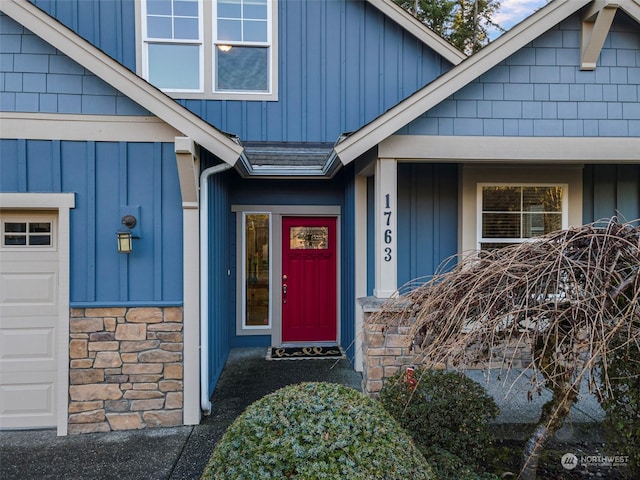 view of entrance to property