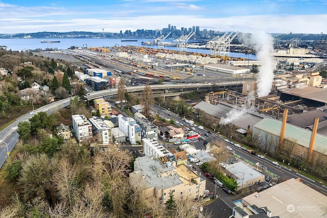 3022 SW Bradford St Unit 2, Seattle, WA 98126 - bird's eye view with a water view