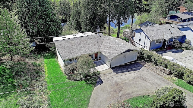 drone / aerial view