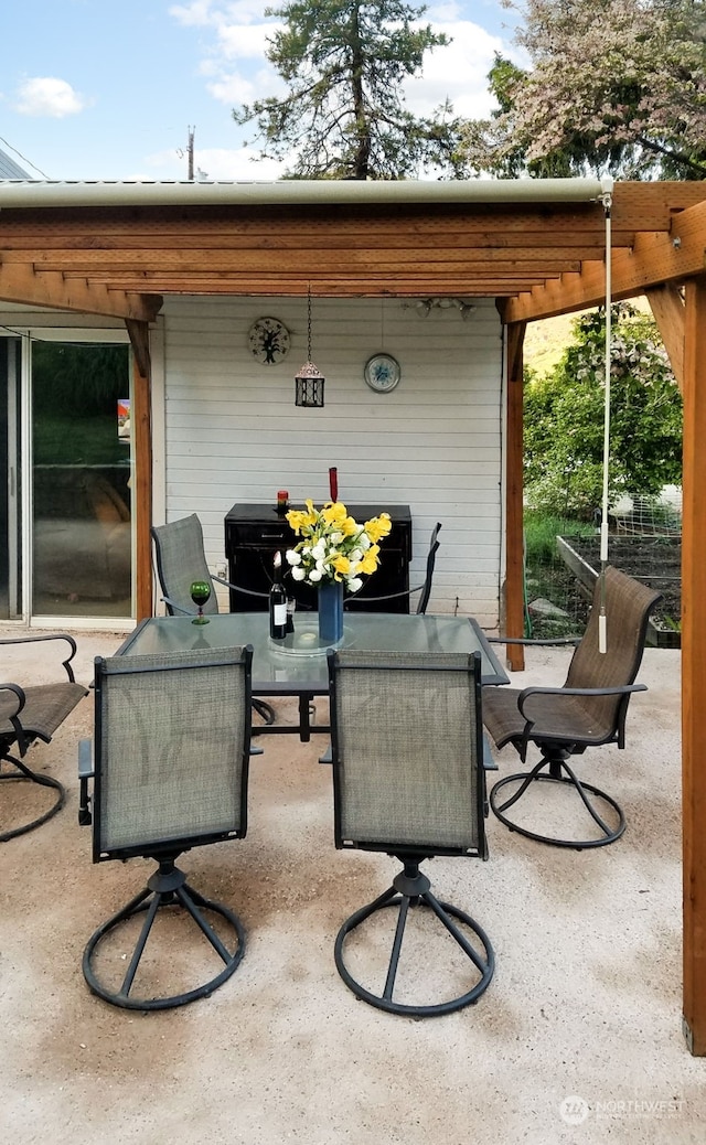 view of patio