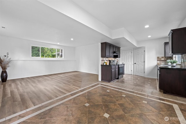 view of unfurnished living room