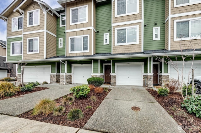 view of townhome / multi-family property