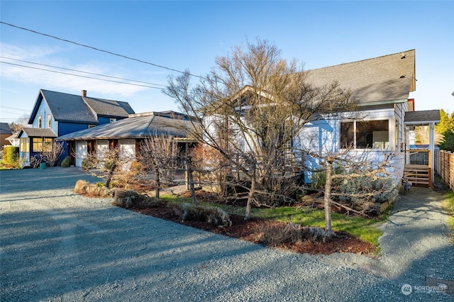 view of front of house