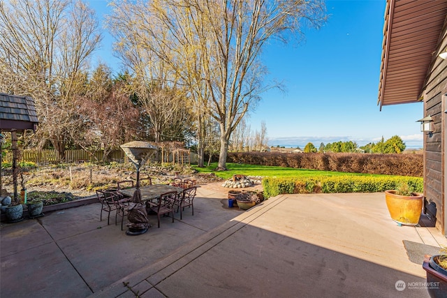 view of patio