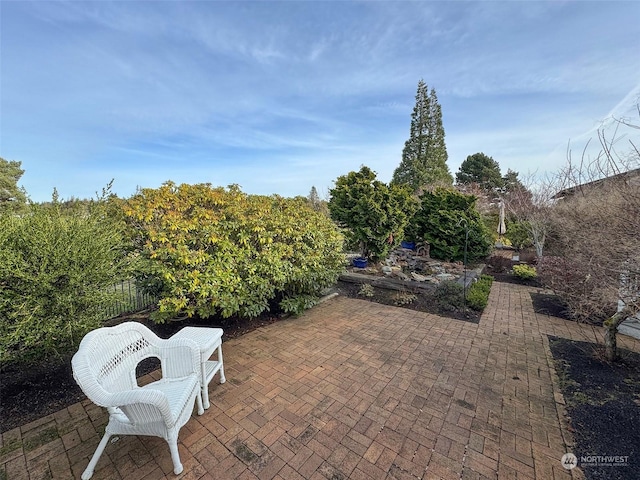 view of patio