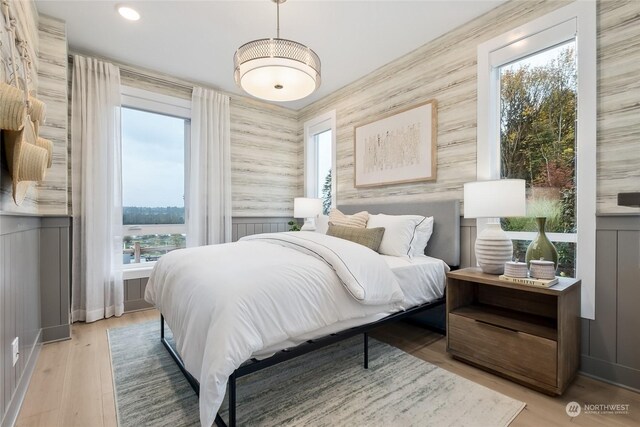 12327 137th Pl NE Unit 3102, Redmond, WA 98052 - bedroom with light hardwood / wood-style flooring