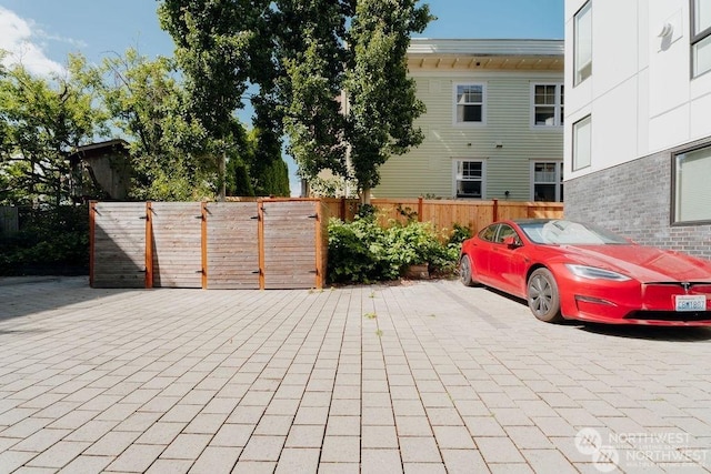 view of car parking