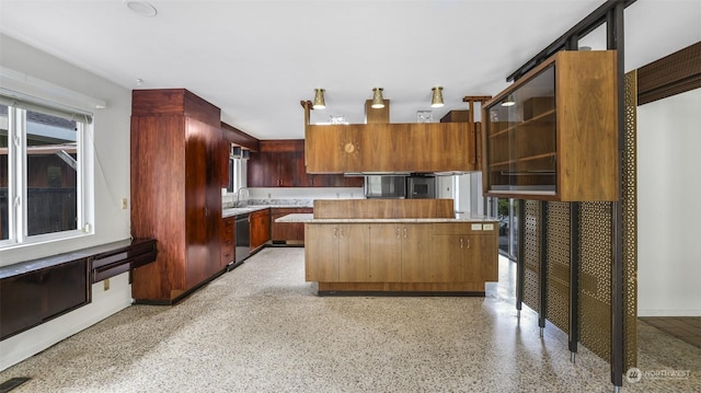 kitchen with dishwasher and sink