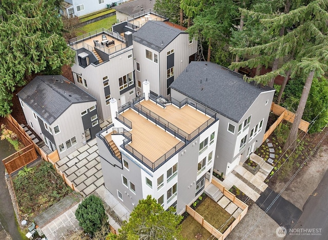bird's eye view