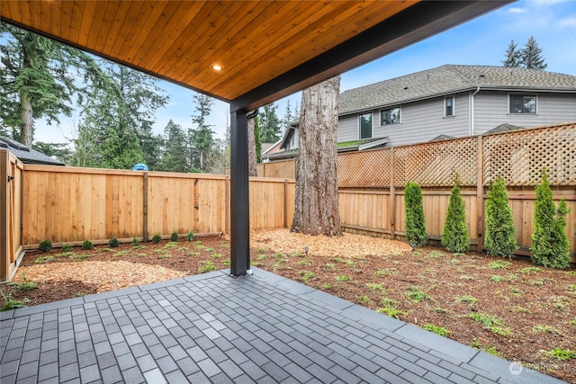 view of patio / terrace