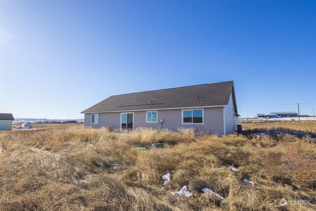 view of rear view of house