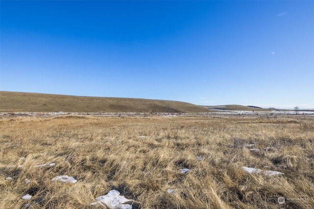 exterior space featuring a rural view