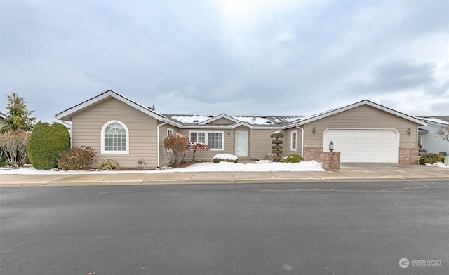 ranch-style house with a garage