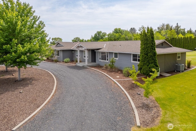 20094 Delta Rd NW, Soap Lake, WA 98851 - single story home featuring central AC, a front yard, and dirt driveway