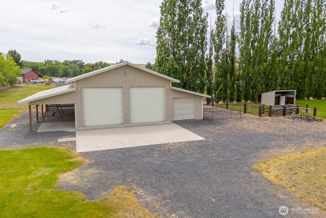 20094 Delta Rd NW, Soap Lake, WA 98851 - garage featuring a detached garage