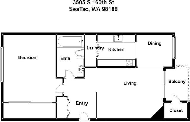 3505 S 160th St Unit B3, Seatac, WA 98188 - photo 5