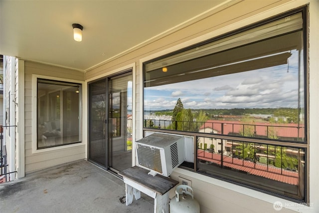 908 E Bay Dr NE Unit 203, Olympia, WA 98506 - balcony with a patio area and cooling unit
